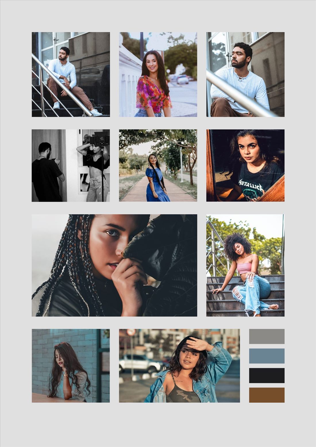 Portfólio de retratos fotografados por Vinicius Sodré